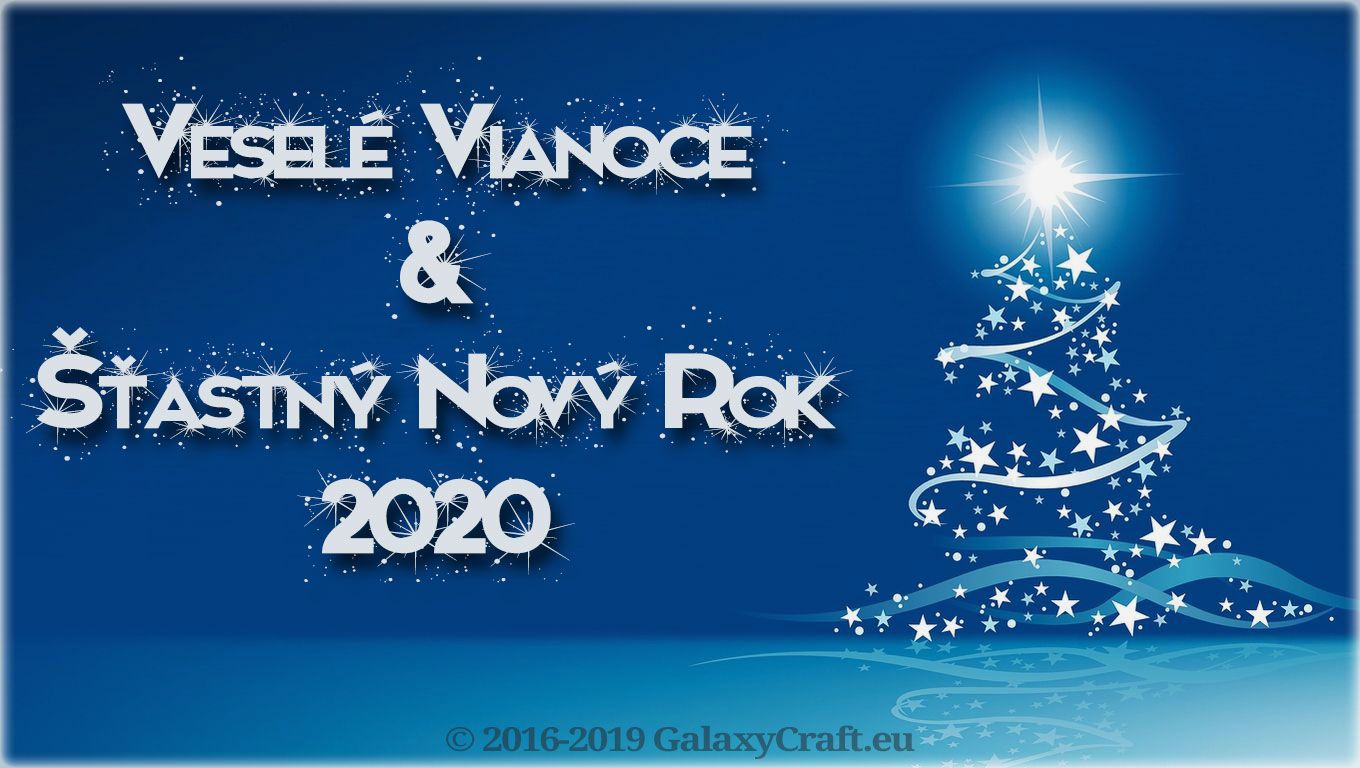 Veselé Vianoce a Šťastný nový rok 2020